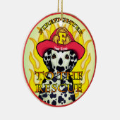 Ornament van de brandweer van Dalmatië (Rechts)