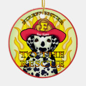 Ornament van de brandweer van Dalmatië (Voorkant)