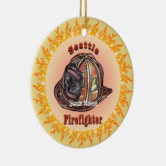 Ornament van de brandweer van Seattle (Rechts)