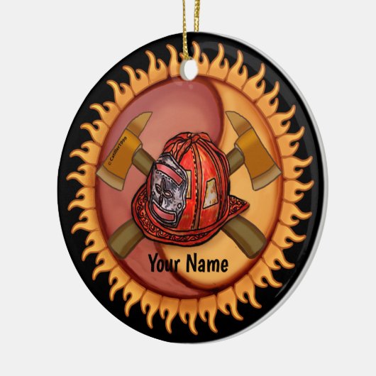 Ornament van de brandweer van Yin Yang (Links)