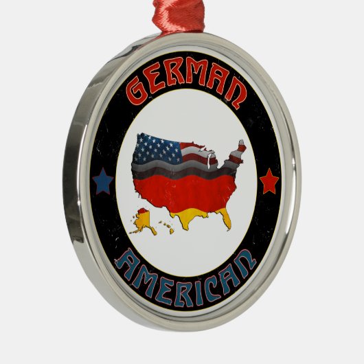 Ornament van de Duitse Amerikaanse vlaggen (Rechts)