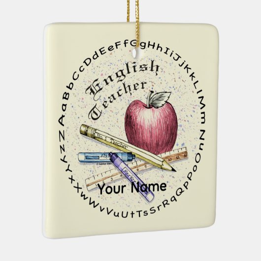 Ornament van de Engelse leraar (Rechts)