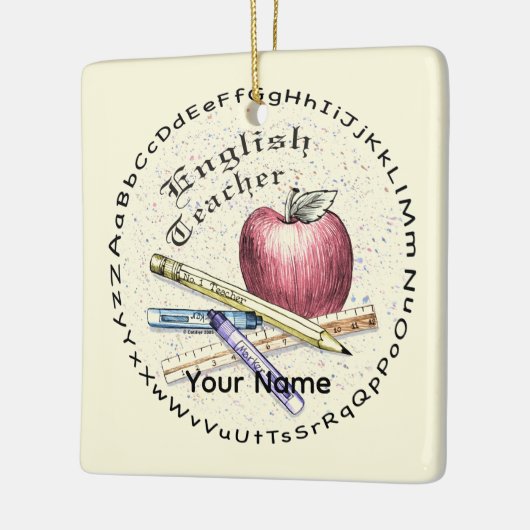 Ornament van de Engelse leraar (Links)