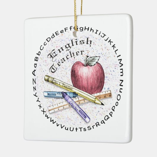 Ornament van de Engelse leraar (Links)