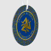 Ornament van de familie Heratige Sicilian Trinacri (voorkant)