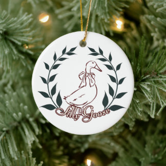 ornament van de gekke gans