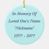 Ornament van de gemeden van Floral (Achterkant)