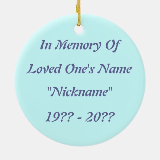 Ornament van de gemeden van Floral (Achterkant)