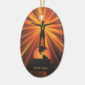 Ornament van de Greatest Trophy Award van de Aange (Links)