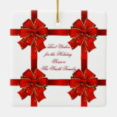 Ornament van de groeten van de Roodbaarzen van de (Achterkant)