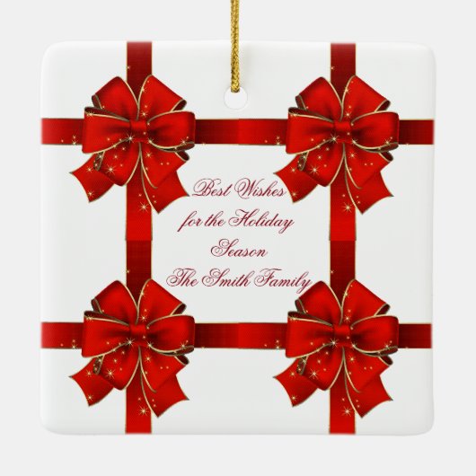 Ornament van de groeten van de Roodbaarzen van de  (Achterkant)