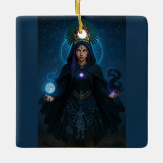 Ornament van de inheemse godin Tlazolteotl (Voorkant)