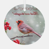 Ornament van de Kardinaalsboom (Achterkant)