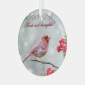 Ornament van de Kardinaalsboom (Voorkant links)