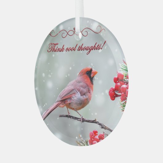 Ornament van de Kardinaalsboom (Voorkant links)