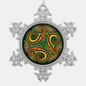 ornament van de keltische spiraalvormers (Voorkant)