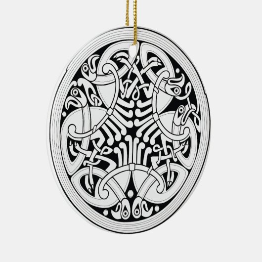 ornament van de Keltische vogels (Rechts)