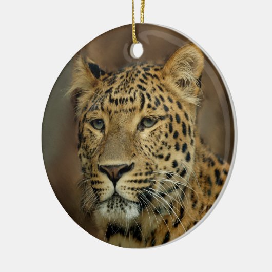 Ornament van de kerstboom van de luipaard (Links)