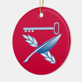 Ornament van de Kustwacht van de Voedingsdienst (Links)