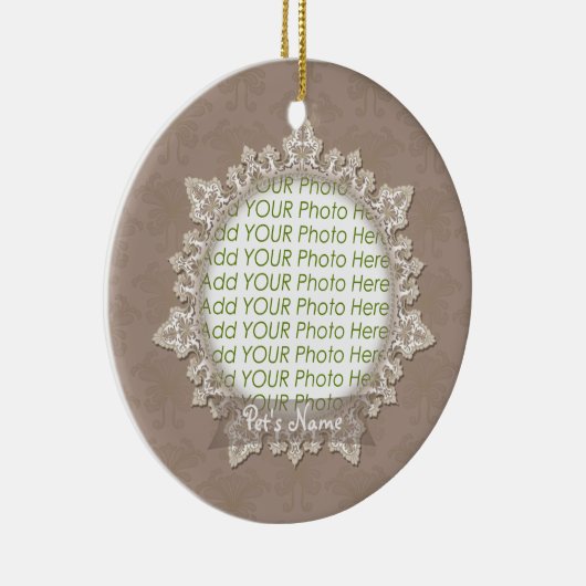  Ornament van de Lace Pet Goat Memorial (Rechts)