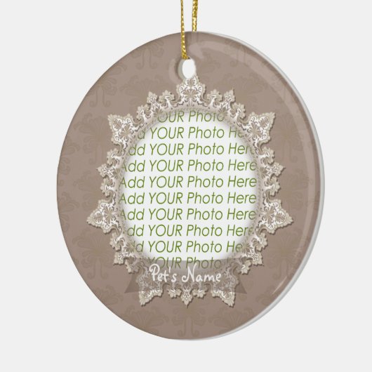  Ornament van de Lace Pet Goat Memorial (Links)