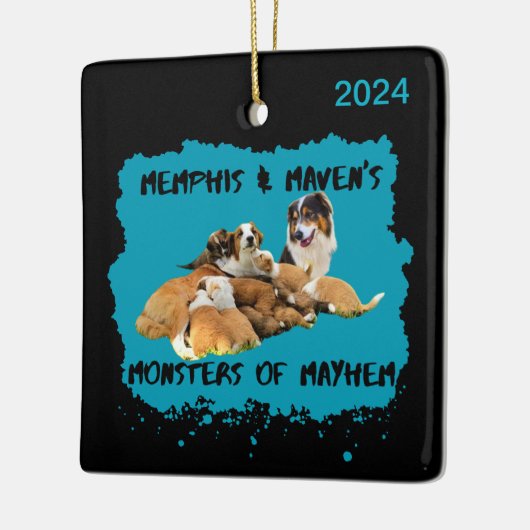 Ornament van de monsters van Mayhem (Links)