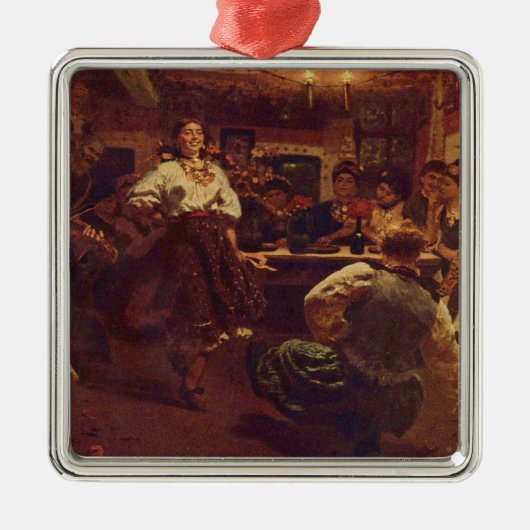 Ornament van de Oekraïense kerstdans (Voorkant)