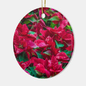 Ornament van de Poinsettia-kerstboom (Links)