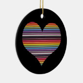 Ornament van de regenbooglintkabel voor hartcirkel (Rechts)