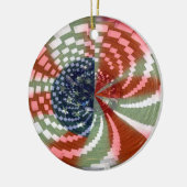 Ornament van de ronde van de patriottische centrio (Links)