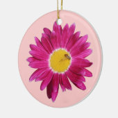 Ornament van de roze madeliefje (Links)