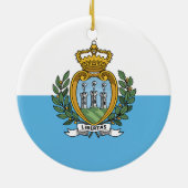 Ornament van de Sammarinese vlag (Achterkant)