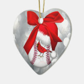 Ornament van de Santa Hat-honkbal (Links)