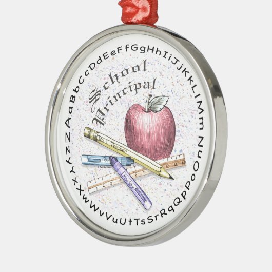 Ornament van de schoolhoofdronde (Links)