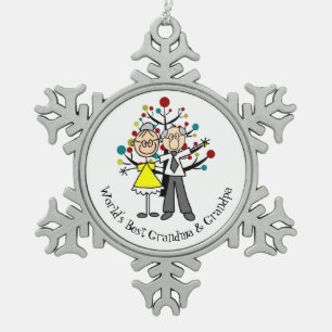 Ornament van de Sneeuwvlok van de Oma en van de