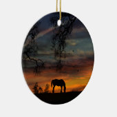 Ornament van de Southwestern Horse (Rechts)