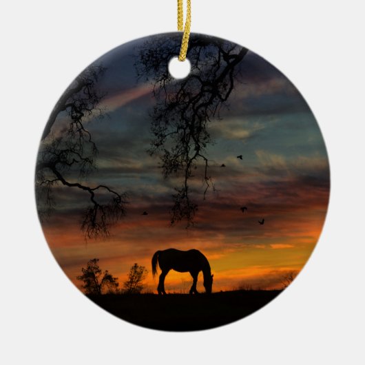 Ornament van de Southwestern Horse (Voorkant)