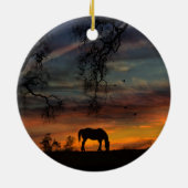 Ornament van de Southwestern Horse (Achterkant)