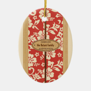 Ornament van de Surfplank van Mokuleia het