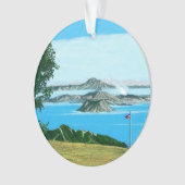 Ornament van de Taal-vulkaan (voorkant)