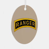 Ornament van de tab Metal van de Army Ranger Schoo (Voorkant Rechts)