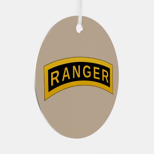 Ornament van de tab Metal van de Army Ranger Schoo (Voorkant Rechts)