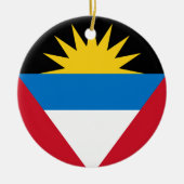 ornament van de vlag van antigua en barbuda (Voorkant)