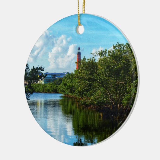 Ornament van de vuurtoren van de telefoon (Links)