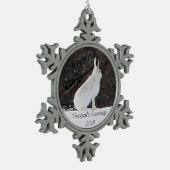 Ornament van de winterseizoenen Snowflake (Links)