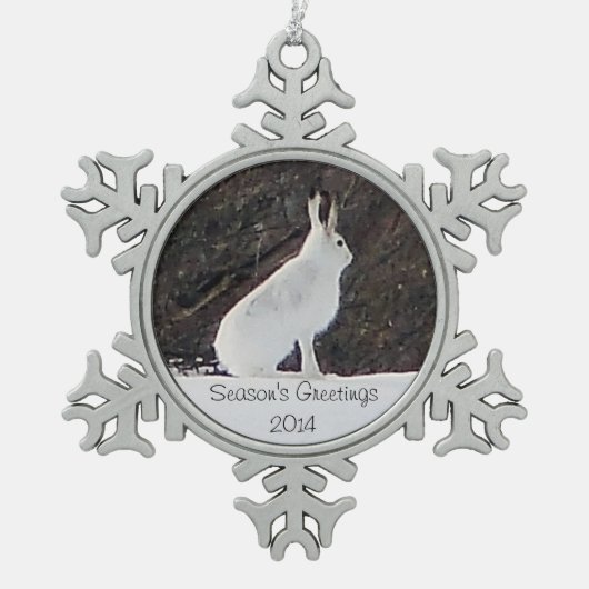 Ornament van de winterseizoenen Snowflake (Voorkant)