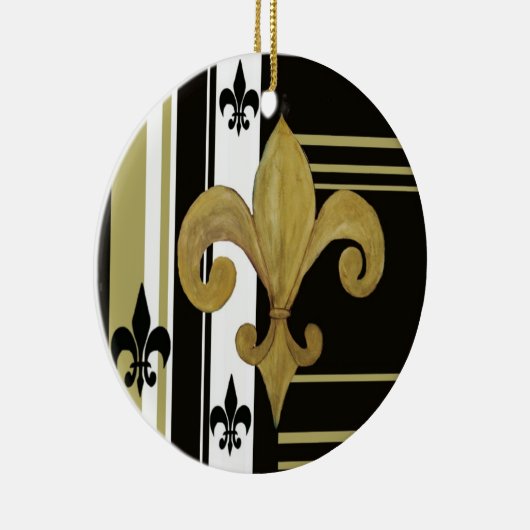 Ornament van de zwarte en de goudvlooier (Rechts)