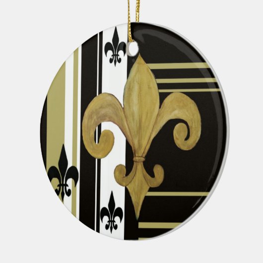 Ornament van de zwarte en de goudvlooier (Links)