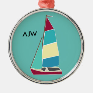 Ornament van dinghy Metal