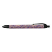 Ornament van druivendraf zwarte inkt pen (Bovenkant)